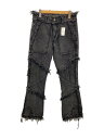 【中古】BLACKTAI/ボトム/S/コットン/BLK/無地【メンズウェア】