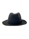 【中古】by GLAD HAND◆GOOD OLD DAYS-HAT/ハット/M/ウール/ブラック/BYGH-15-AW-G01【服飾雑貨他】(4)