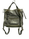 【中古】DAKOTA◆ハンドバッグリュック/レザー【バッグ】