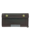 yÁzCALEEEMBOSSING LEATHER FLAP LONG WALLET/z/v/CL-18SS1021yGݑz