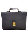 【中古】LOUIS VUITTON◆セルヴィエット・アンバサダー_エピ_BLK/レザー/BLK/M54412【バッグ】