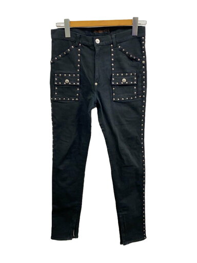 【中古】UNDERCOVERISM◆2004SS/スタッズボトム/M/コットン/BLK/E289-P19//【メンズウェア】 【中古】UNDERCOVERISM◆2004SS/スタッズボトム/M/コットン/BLK/E289-P19//【メンズウェア】