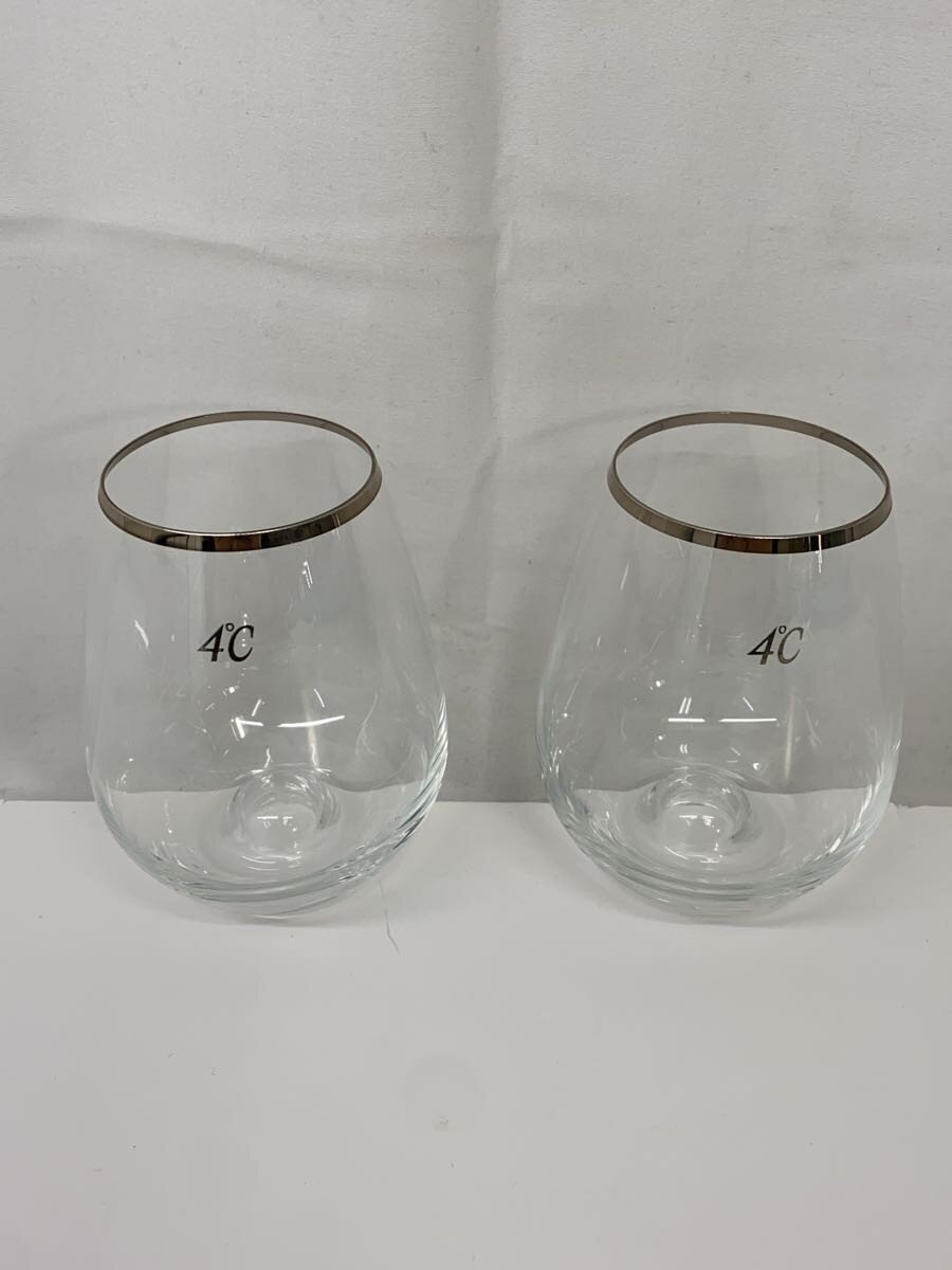 【中古】4℃◆グラス/2点セット/CLR【キッチン用品】