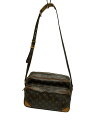 【中古】LOUIS VUITTON◆ナイル_モノグラム・キャンバス_BRW/PVC/BRW/モノグラム//【バッグ】