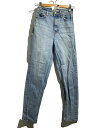 【中古】YANUK◆ボトム/25/コットン/BLU//【レディースウェア】