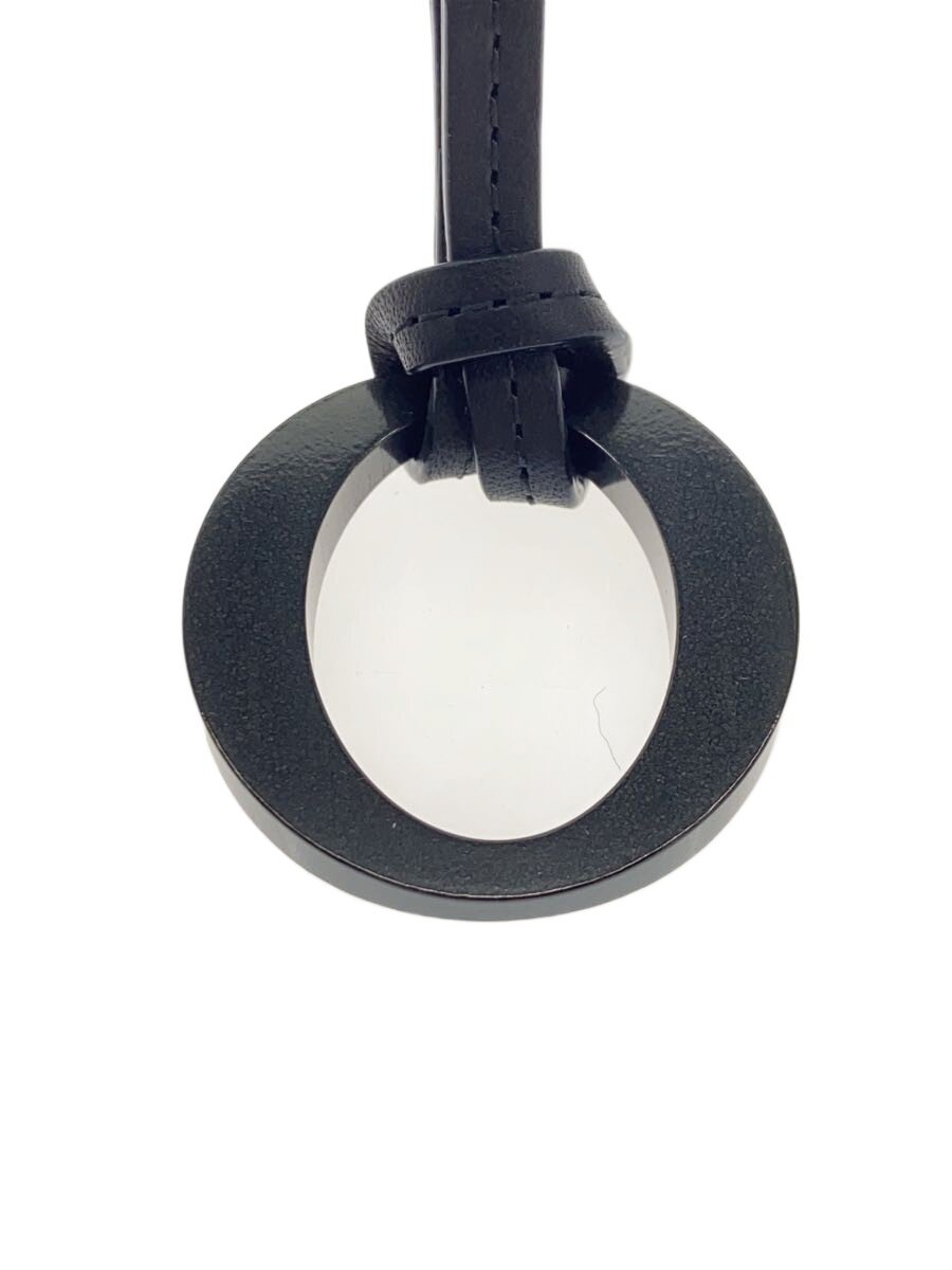 【中古】soul jewelry/クロシェットレザー/遺骨ペンダント/バッグチャーム/レザー/BLK/メンス【服飾雑貨他】