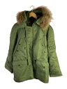 【中古】AVIREX◆フライトジャケット/XS/ナイロン/KHK/MIL-P-6279J【メンズウェア】