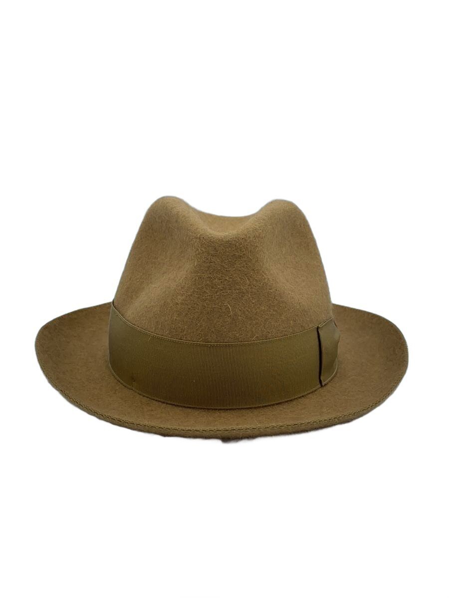 Borsalino◆ハット/7 7/8/ウール/CML/無地/メンズ//