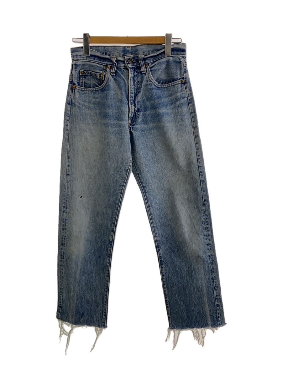 【中古】Levi’s◆70s/VT/505/チェーン/実寸W30/デニム/IDG/カットオフ【メンズウェア】
