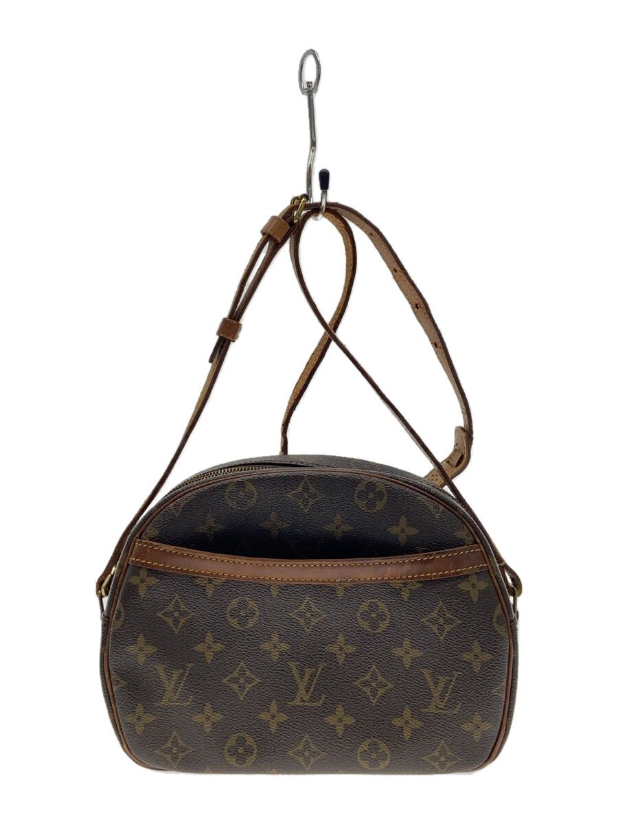 【中古】LOUIS VUITTON◆ブロワ_モノグラム・キャンバス_BRW/PVC/BRW/総柄//【バッグ】