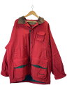 【中古】Timberland◆WEATHERGEAR/ジャケット/XL/ナイロン/RED【レディースウェア】