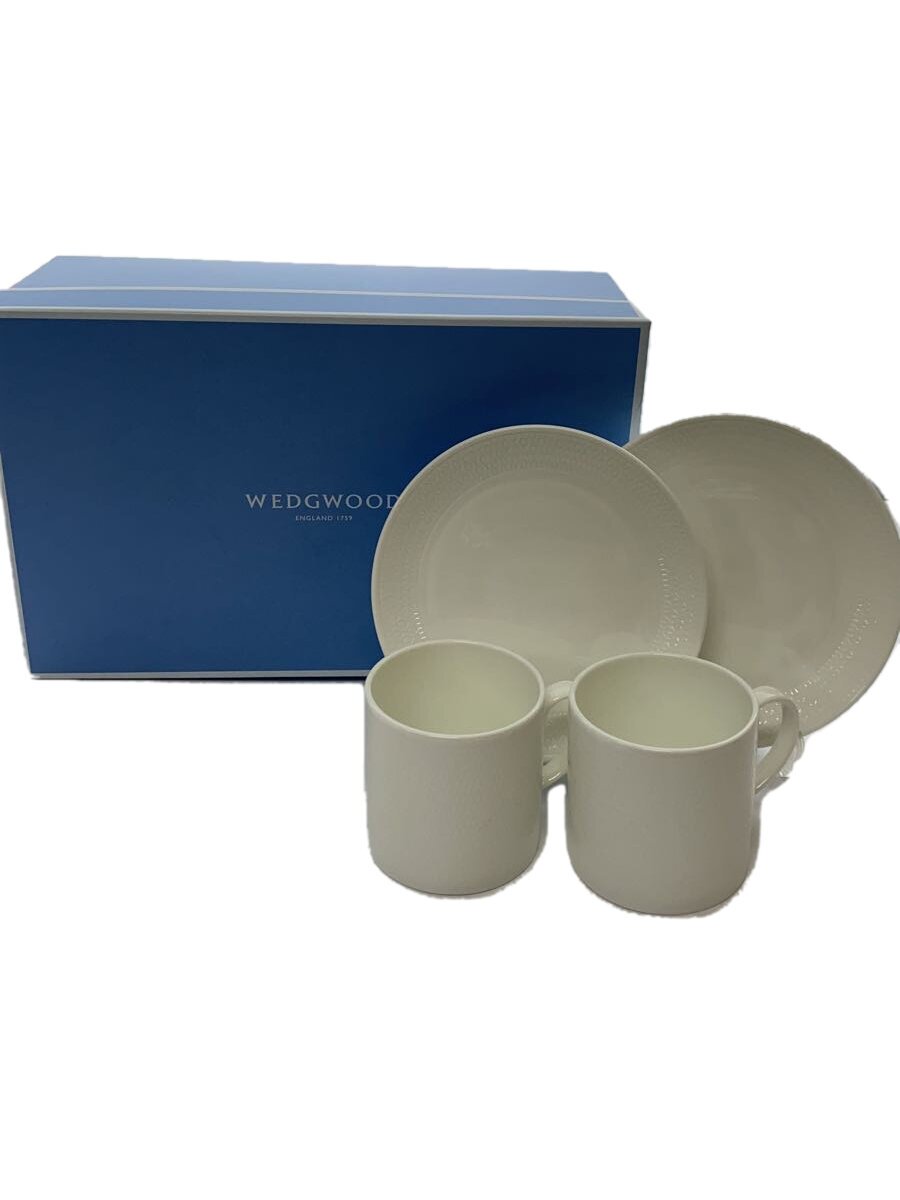 【中古】WEDGWOOD◆ジオ/マグカップ×2・17プレート×2【キッチン用品】