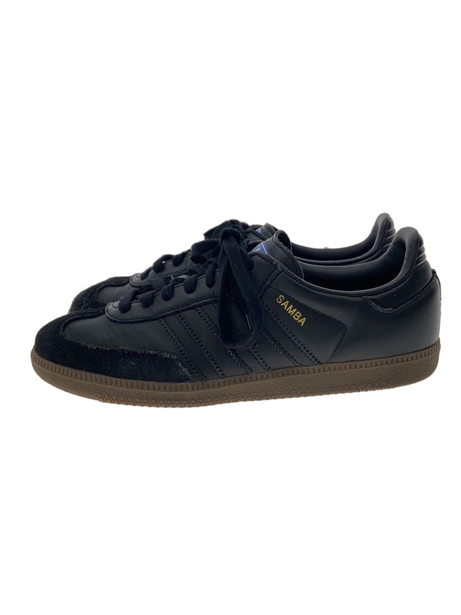 adidas◆ローカットスニーカー/24.5cm/BLK/IE3438