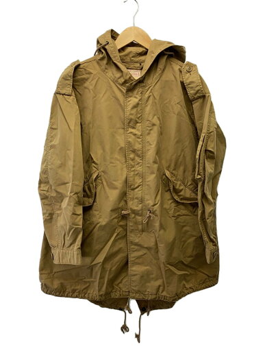 【中古】BONCOURA◆モッズコート/38/コットン/BEG//【メンズウェア】 【中古】BONCOURA◆モッズコート/38/コットン/BEG//【メンズウェア】