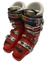 【中古】salomon◆スキーブーツ/24cm/RED/アダルト【スポーツ】
