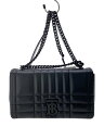 【中古】BURBERRY◆LOLA/ローラ/ロゴ/ショルダーバッグ/レザー/BLK/4500679226【バッグ】