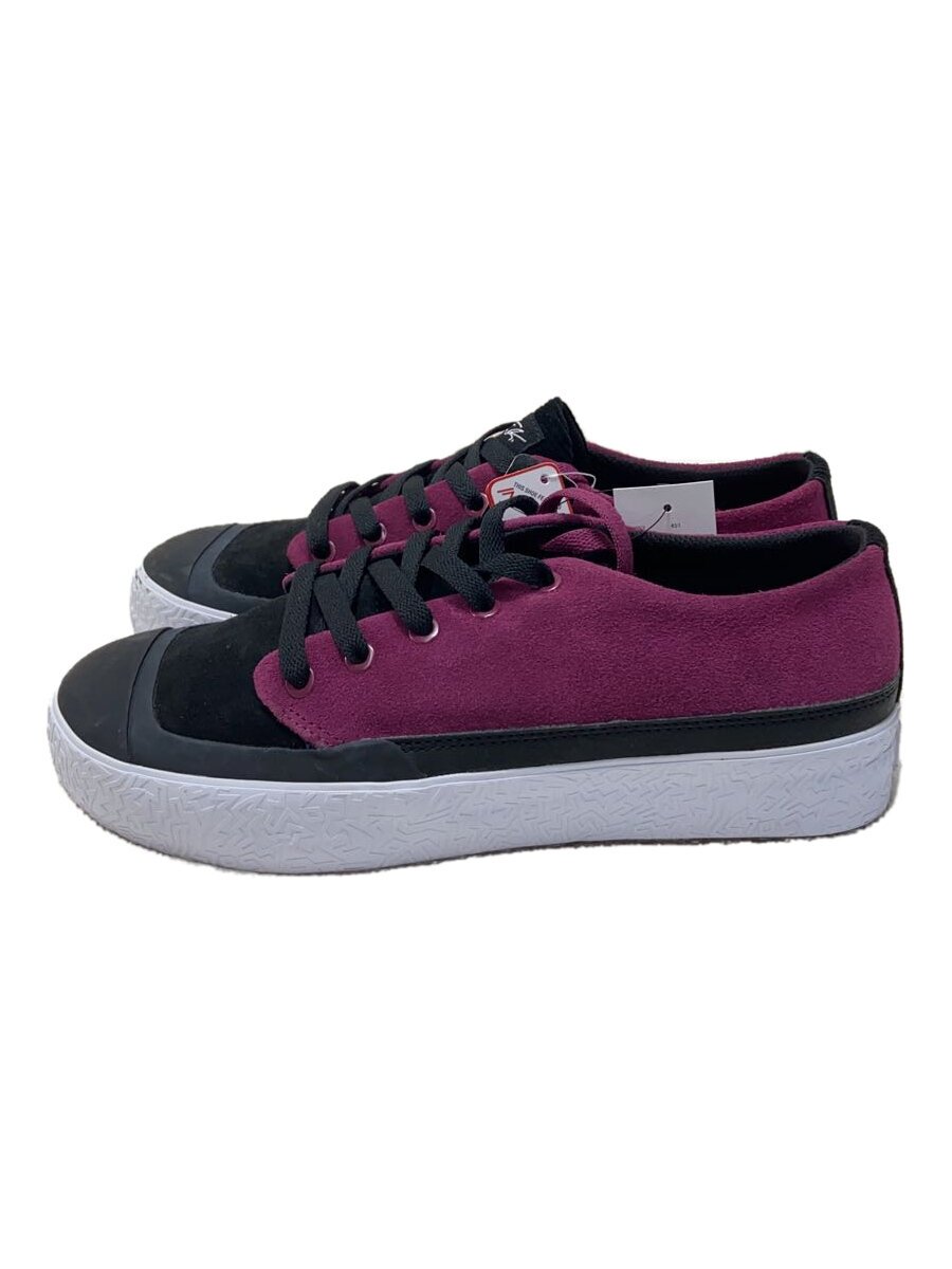 【中古】DC SHOES◆ローカットスニーカー/25.5cm/PUP/スウェード【シューズ】