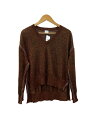 【中古】Paul Smith◆メインライン/ドロップショルダー/ラメ/ニット・セーター(薄手)/M/レーヨン/ORN/オレンジ【レディースウェア】