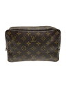 【中古】LOUIS VUITTON◆トゥルース・トワレット23_モノグラム・キャンバス_BRW/PVC/BRW/総柄//【バッグ】(4)