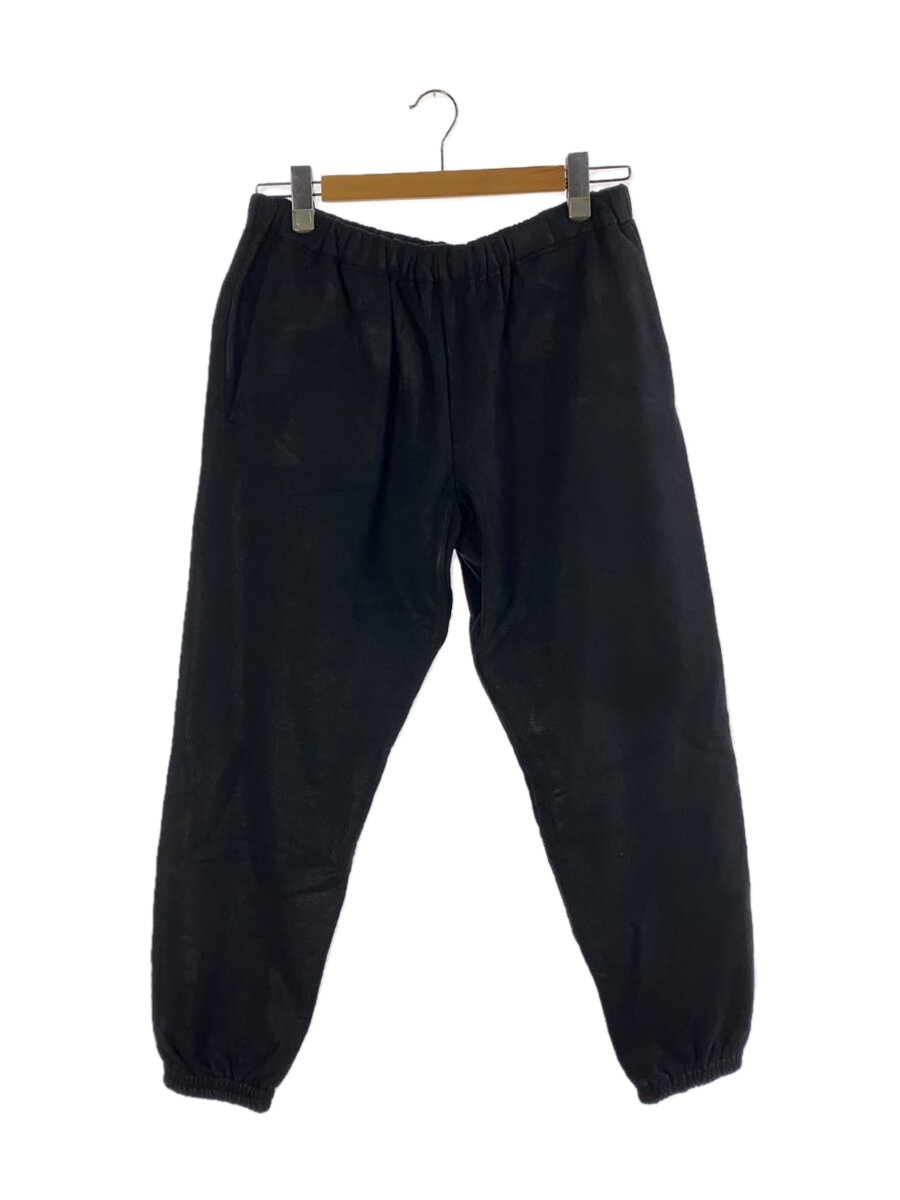 【中古】INNOCENCE NY◆WAX SWEAT PANTS/ボトム/M/コットン/BLK/INWASP01【メンズウェア】