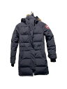 【中古】CANADA GOOSE◆Mackenzie Parka フードファーダウンジャケット/S/BLK/2302JL【レディースウェア】