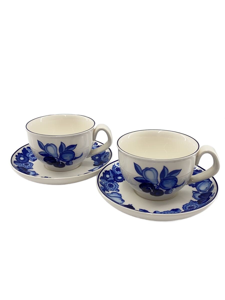 【中古】ROYAL COPENHAGEN◆カップ&ソーサー/2点セット/WHT/072【キッチン用品】