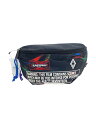 【中古】EASTPAK◆ウエストバッグ/--/BLK/プリント【バッグ】