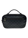 【中古】LOUIS VUITTON◆アンブレール_ダミエ・グラフィット_BLK/PVC/BLK【バッグ】