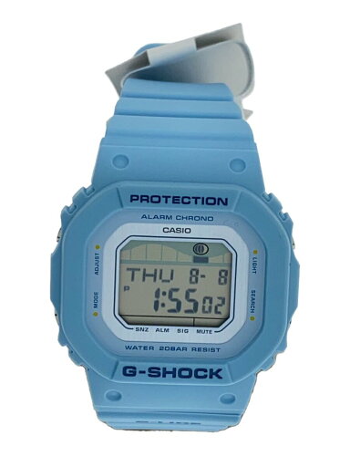 【中古】CASIO◆腕時計/デジタル/ラバー/WHT/BLU/ーー/glx-s5600//【服飾雑貨他】 【中古】CASIO◆腕時計/デジタル/ラバー/WHT/BLU/ーー/glx-s5600//【服飾雑貨他】