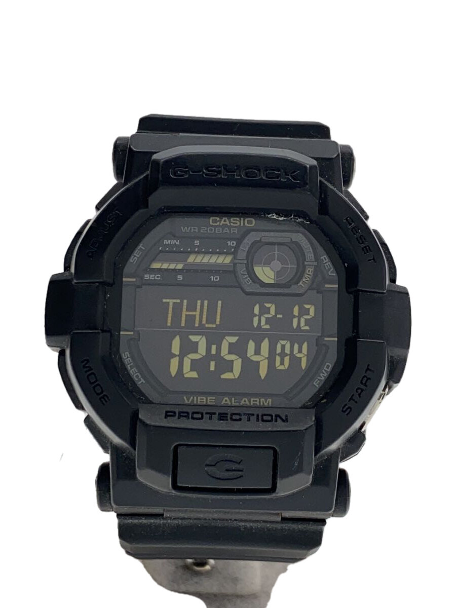 【中古】CASIO◆クォーツ腕時計・G-SHOCK/デジタル/BLK【服飾雑貨他】