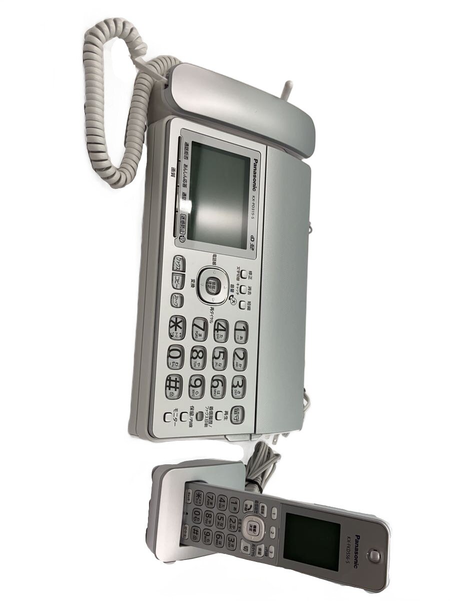 【中古】Panasonic◆FAX電話 おたっくす KX-PD315DL-S//【家電・ビジュアル・オーディオ】