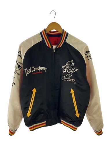 【中古】TED MAN(TED COMPANY)◆スカジャン/40/ポリエステル/2067262//【メンズウェア】 【中古】TED MAN(TED COMPANY)◆スカジャン/40/ポリエステル/2067262//【メンズウェア】