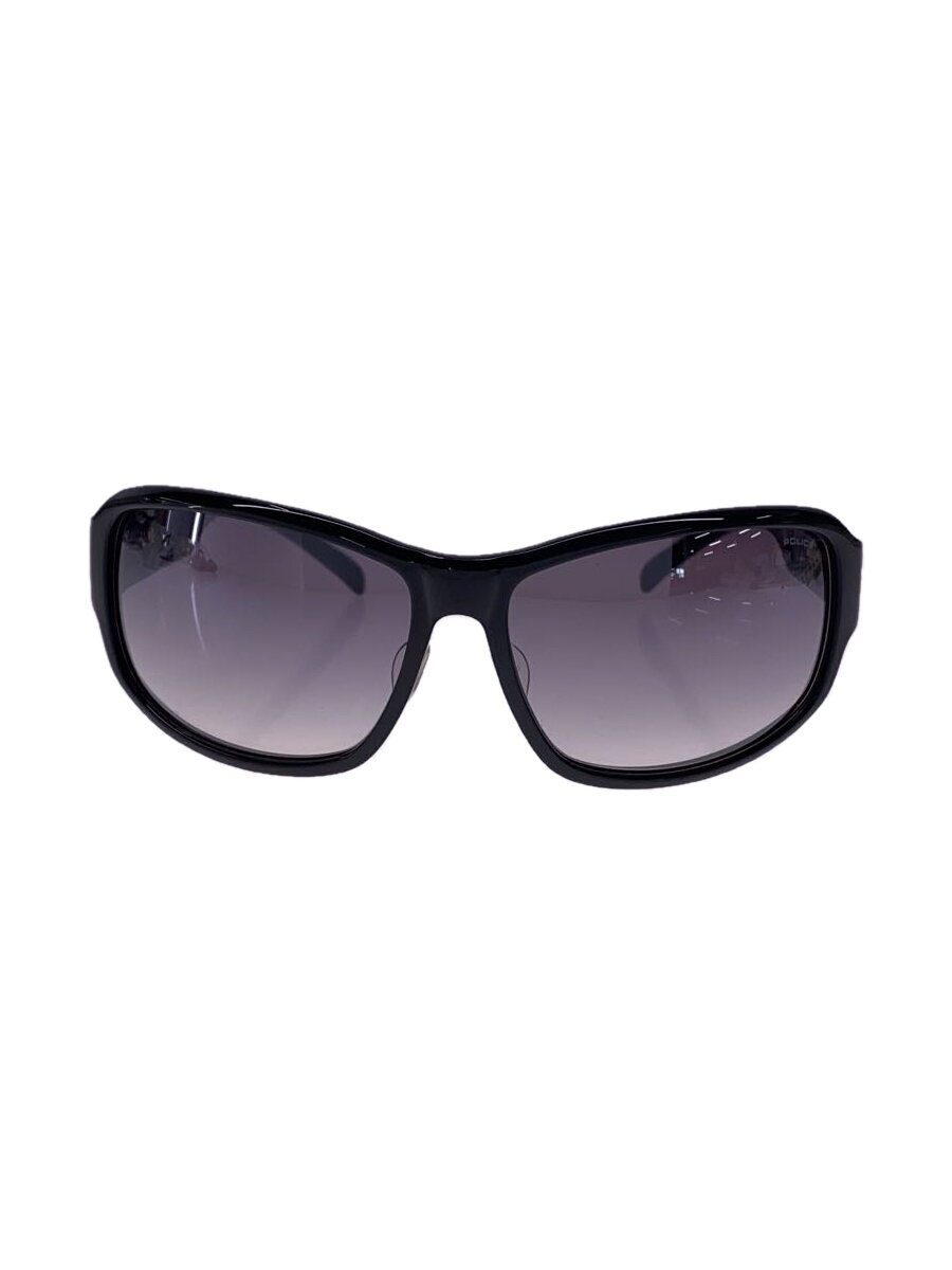 POLICE - 【中古】POLICE◆サングラス/--/プラスチック/BLK/メンズ/S1934J/使用感有【服飾雑貨他】