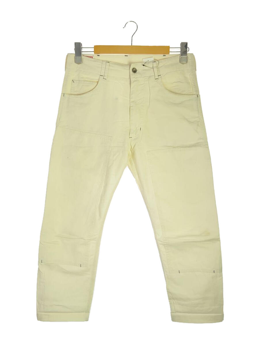 【中古】Engineered Garments◆ボトム/30/コットン/WHT【メンズウェア】