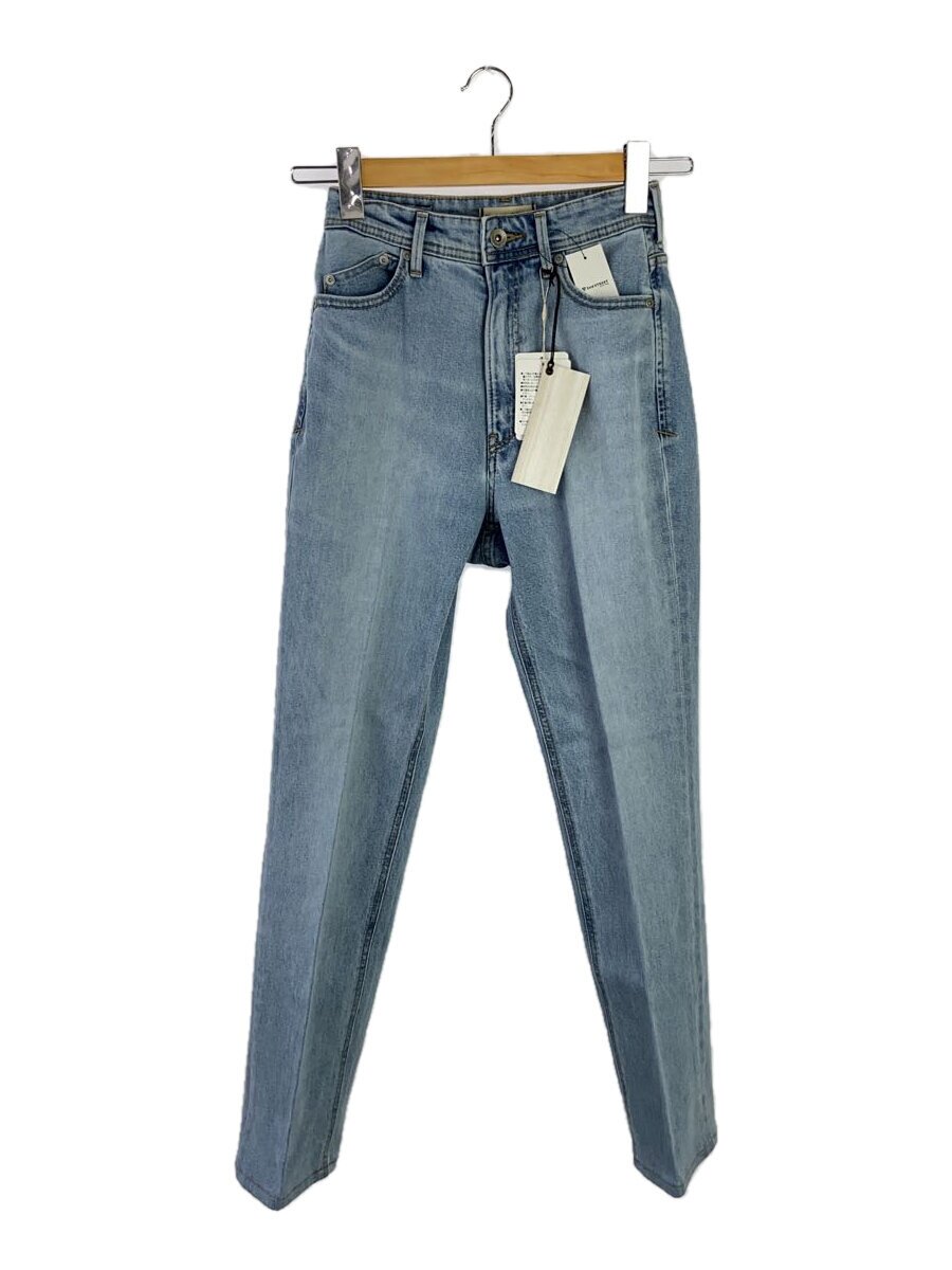 YANUK◆Center Crease StraightDenim/22/デニム/IDG/無地/57141524//