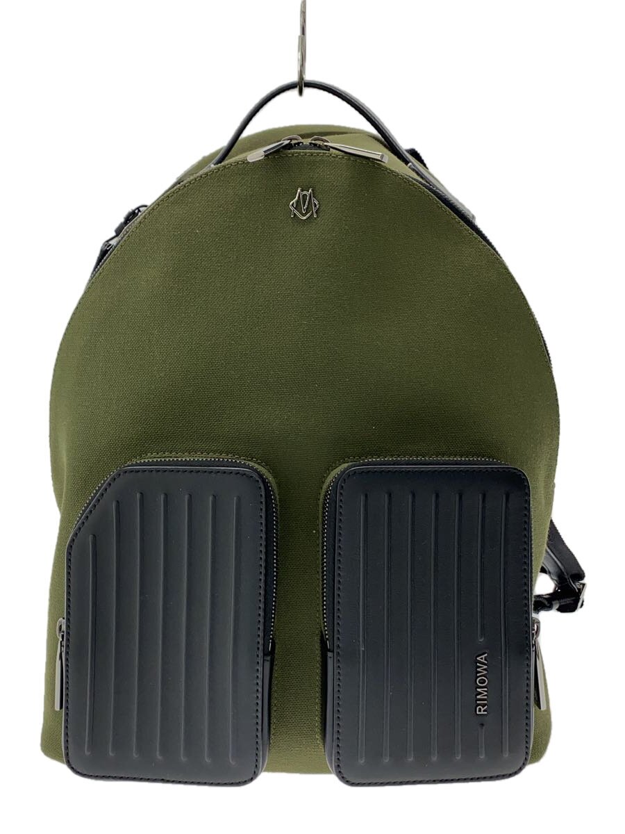 【中古】RIMOWA◆Never Still Medium/リュック/キャンバス/KHK//【バッグ ...