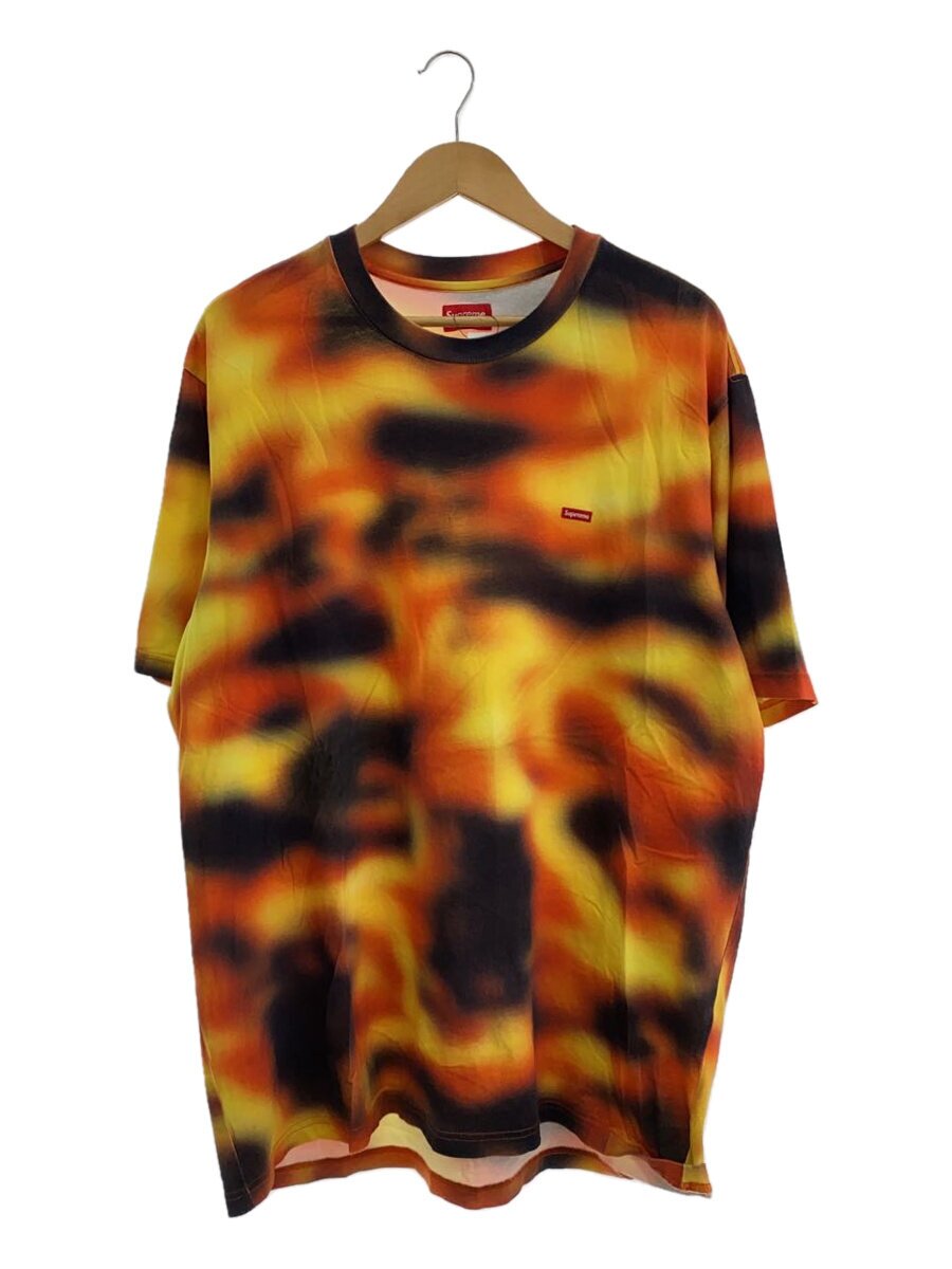 Supreme◆Tシャツ/XL/コットン/ORN/総柄/23SS/small box tee flames