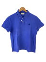 【中古】MONCLER◆ポロシャツ/M/コットン/BLU/41091831005084093【メンズウェア】(4)