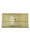 【中古】LOUIS VUITTON◆ポルト・トレゾール・インターナショナル_モノグラム・ヴェルニ/エナメル/WHT/総柄/レディース【服飾雑貨他】(4)