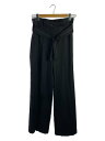 【中古】Paul Smith◆ワイドパンツ/40/ウール/BLK【レディースウェア】