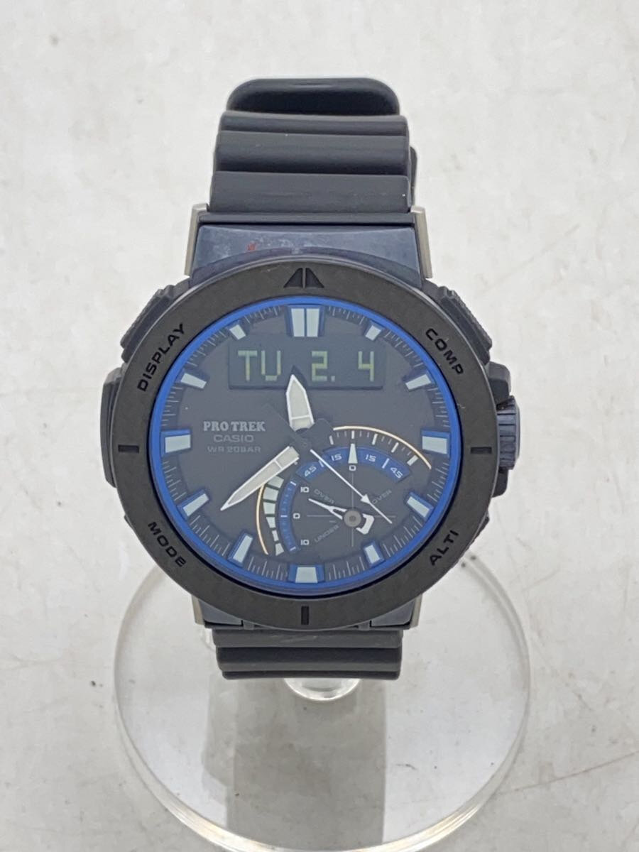 【中古】CASIO◆カシオ/ソーラー腕時計_PRO TREK/デジアナ【服飾雑貨他】