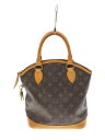 【中古】LOUIS VUITTON◆ロックイット_モノグラム・キャンバス_BRW/PVC/BRW【バッグ】