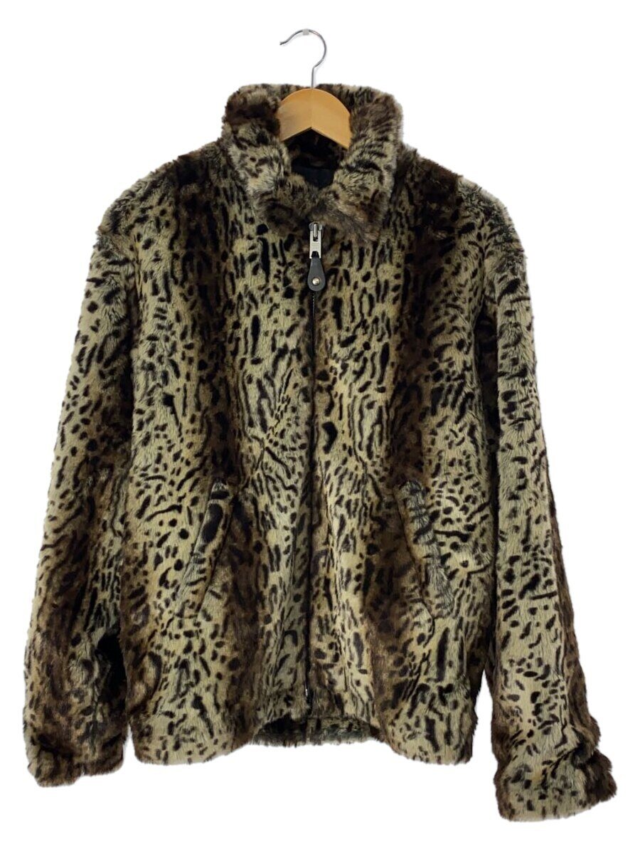 【中古】Schott◆LEOPARD FAR SPORTS JACKET/M/ポリエステル/レオパード/782-3252013//【レディースウェア】