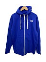 【中古】THE NORTH FACE◆ジップパーカー/XL/コットン/BLU/無地/NT62130【レディースウェア】(4)