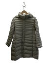 【中古】MICHEL KLEIN◆2WAYストレッチダウンミドルコート/38/ナイロン/GRY/無地/FMVAS-41540【レディースウェア】(4)