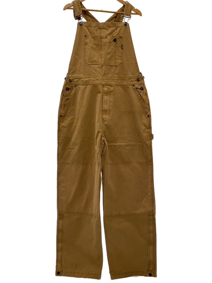【中古】STUSSY◆オーバーオール/L/コットン/CML/WORKGEAR/タグ付【メンズウェア】