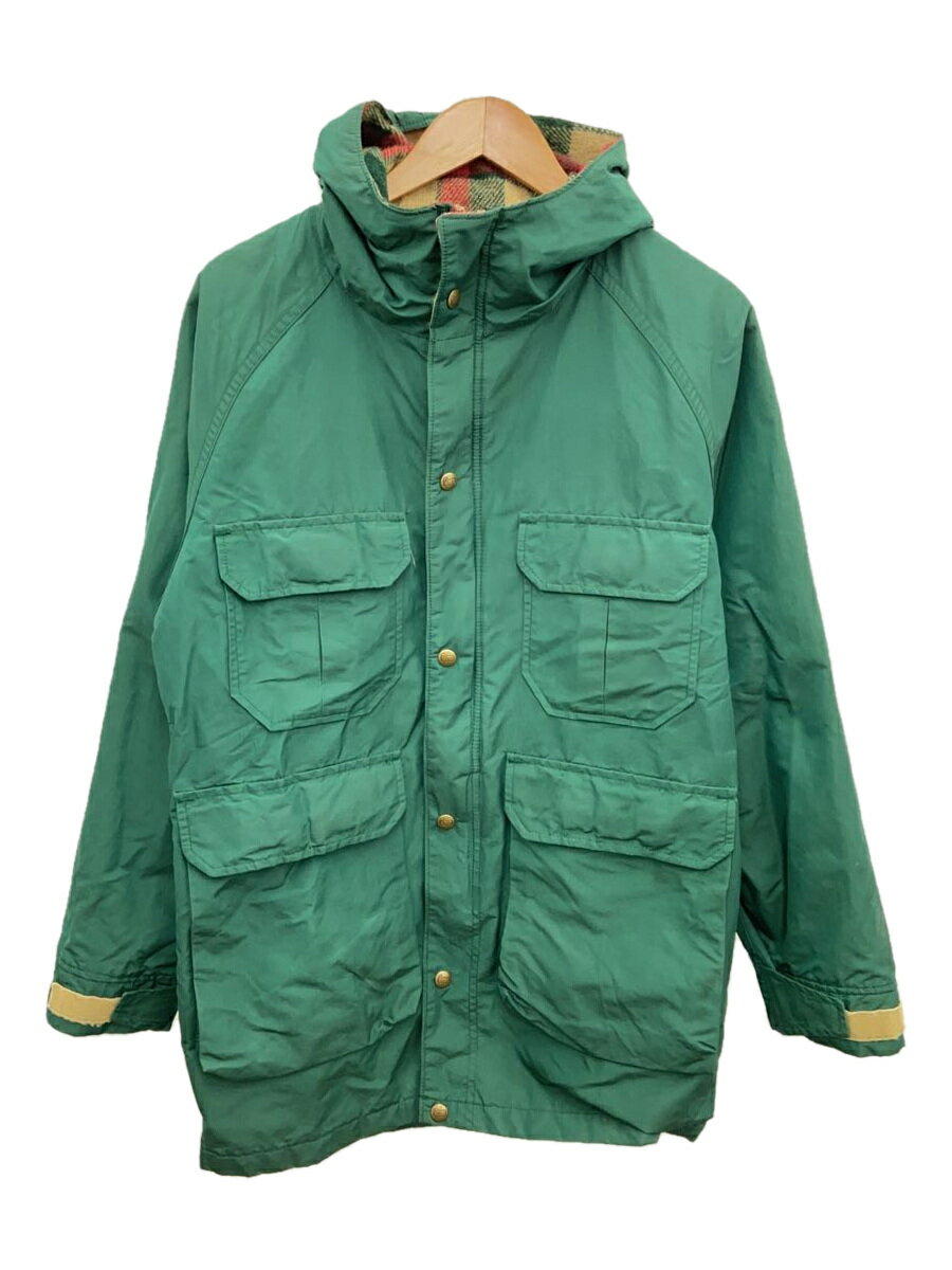 Woolrich◆Arctic Parka/マウンテンパーカ/S/コットン/GRN/無地/6107