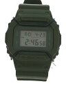 【中古】CASIO◆クォーツ腕時計/デジタル/ラバー/KHK/×MIHARA YASUHIRO//【服飾雑貨他】(2)