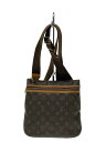 【中古】LOUIS VUITTON◆ポシェット・ボスフォール_モノグラム・キャンバス/PVC/BRW【バッグ】