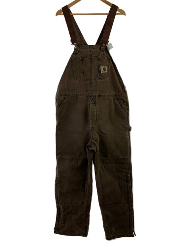 【中古】Carhartt◆オーバーオール/38/コットン/BRW/無地/R27CHT【メンズウェア】 【中古】Carhartt◆オーバーオール/38/コットン/BRW/無地/R27CHT【メンズウェア】